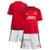 Camisola + Calções Manchester United Criança Equipamento 1ª 23/24